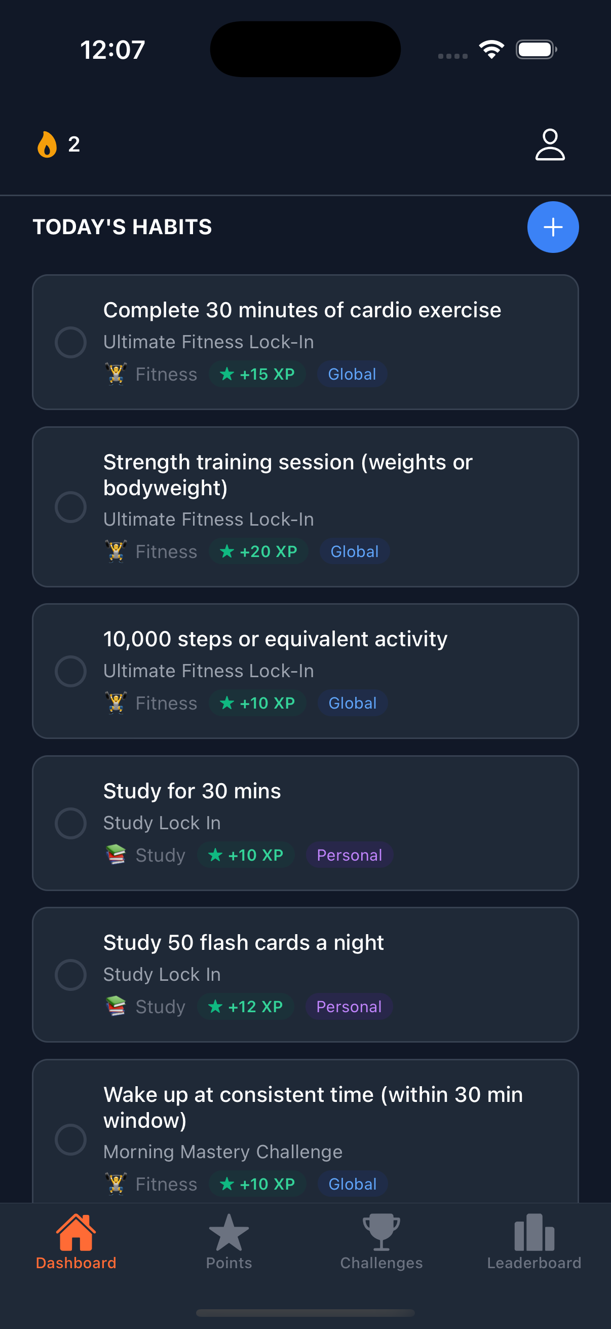 Lock In Daily - Progress Tracking